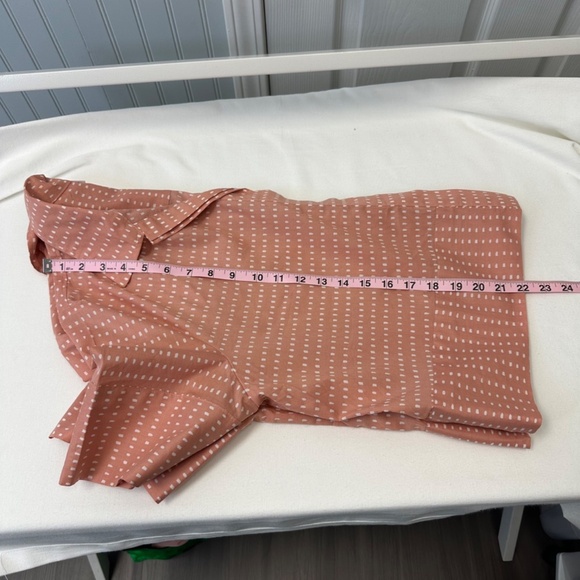 Heaven Well Within Organic Cotton Poplin Dot Short Sleep Pajama Set size Large - Picture 9 of 13